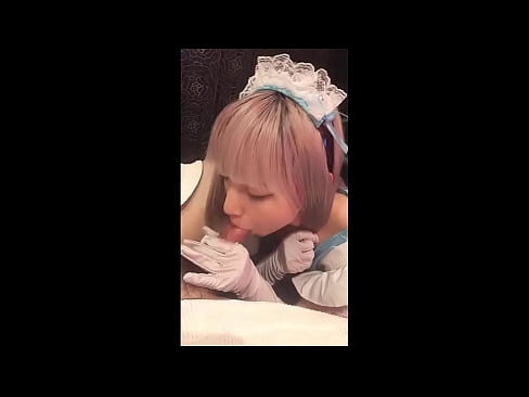 ❤️ Idolul japonez [mayuka], costum de menajeră franceză, partea 1, felație și masturbare cu loțiune ️❌  at us ❌️