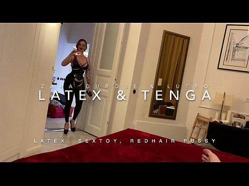 ❤️ Sora vitregă roșcată în costum de latex futută de fratele vitreg ️❌ at us ❌️